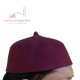 Maroon Rumi Hat – Stylish Wool Hat for Comfort and Tradition