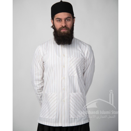 Muslim white Shirt Sufi Islamic Clothing