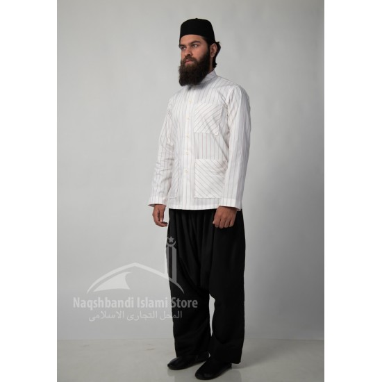 Muslim white Shirt Sufi Islamic Clothing