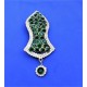 New Green Pearls Nalain Sharif Large Badge 