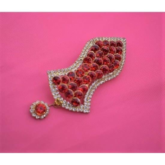 New Red Pearls Nalain Pak Large Badge 