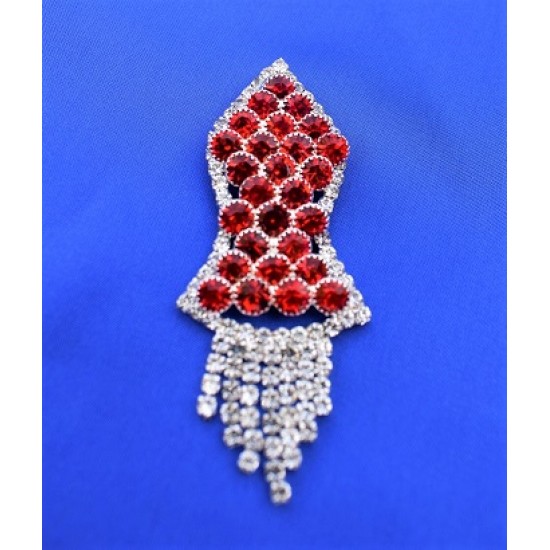 New Red Pearls Nalain Sharif Small Badge 