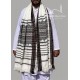 White Handmade Sindhi Thar Woolen Shawl