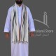 White Habirah Yemeni Shawl