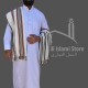 White Habirah Yemeni Shawl