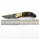 ND-111 Liner Lock Folding Knife Amazing File Work