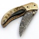 ND-112 Liner Lock Folding Knife Amazing File Work