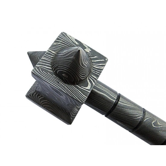 NH-100 Beautiful Full Damascus Steel 12 inches Hammer