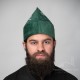 Kufi Cone Taj Dark Green Sufi Muslim Hat