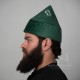 Kufi Cone Taj Dark Green Sufi Muslim Hat